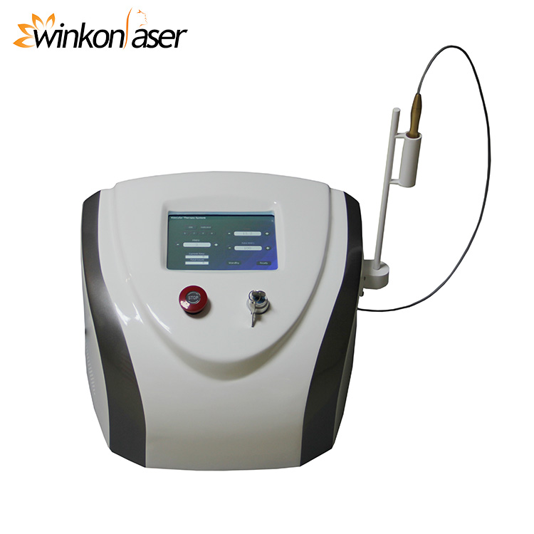 Winkonlaser Easy to use and carry CE approved professional diode laser 980 nm spider vein removal machine